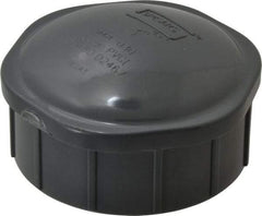 Value Collection - 3" PVC Plastic Pipe End Cap - Schedule 80, FIPT End Connections - Caliber Tooling