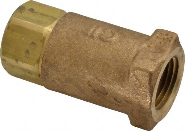 Conbraco - 1/2" Bronze Check Valve - Inline, FNPT x FNPT - Caliber Tooling