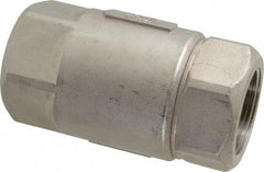 Conbraco - 1-1/4" Stainless Steel Check Valve - Inline, FNPT x FNPT - Caliber Tooling