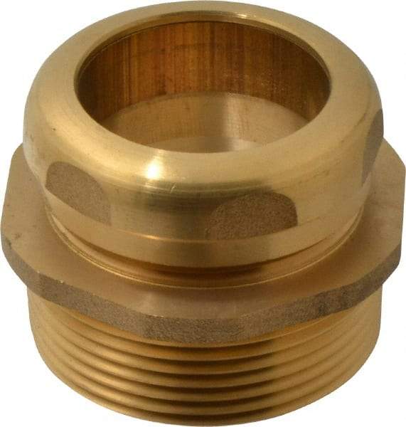 Federal Process - 1-1/2 Inch Pipe, Female Compression Waste Connection - Chrome Plated, Cast Brass - Caliber Tooling