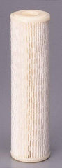 Pentair - 4-1/2" OD, 50µ, Non-Woven Polyester Pleated Cartridge Filter - 9-3/4" Long, Reduces Sediments - Caliber Tooling