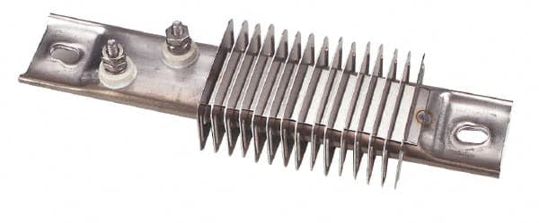 Hotwatt - 120 Volt, 400 Watt, 8" Long Channel Strip Heater - 3-1/4" Fin Length, 48 Watt per Sq In - Caliber Tooling