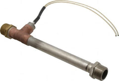 Hotwatt - 8.44" Long 750 Watt Inline Heater - 136 Watt/Sq In, 120 Volt, 12 Leads - Caliber Tooling