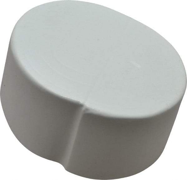 Made in USA - PVC End Cap - Pipe Insulation Fitting - Caliber Tooling