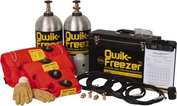 Made in USA - Quick Freezing Kit - 3/8 to 4" Pipe Capacity - Caliber Tooling