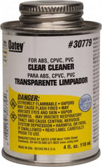 Oatey - 4 oz All-Purpose Cleaner - Clear, Use with ABS, PVC & CPVC For All Diameters - Caliber Tooling