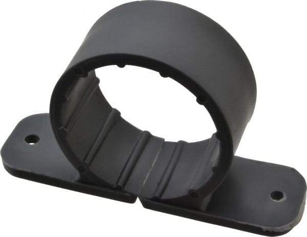 Oatey - 1-1/4" Pipe, Standard Pipe Clamp - Gray, Polypropylene - Caliber Tooling