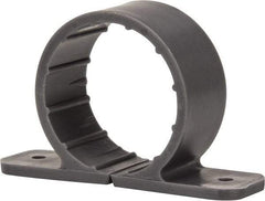 Oatey - 1-1/2" Pipe, Standard Pipe Clamp - Gray, Polypropylene - Caliber Tooling