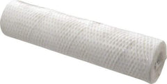 Parker - 2-1/2" OD, 25µ, Cotton String-Wound Cartridge Filter - 10" Long - Caliber Tooling