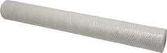 Parker - 2-1/2" OD, 25µ, Cotton String-Wound Cartridge Filter - 20" Long - Caliber Tooling