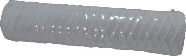 Parker - 2-1/2" OD, 1µ, Polypropylene Cotton String-Wound Cartridge Filter - 10" Long - Caliber Tooling