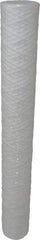 Parker - 2-1/2" OD, 5µ, Polypropylene Cotton String-Wound Cartridge Filter - 20" Long - Caliber Tooling