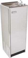 Halsey Taylor - 14 GPH Cooling Capacity Deluxe Floor Standing Water Cooler & Fountain - In-Wall, 0.2 hp, Stainless Steel - Caliber Tooling