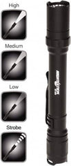 Bayco - LED Bulb, Industrial/Tactical Flashlight - Black Aluminum Body, AA Batteries - Caliber Tooling