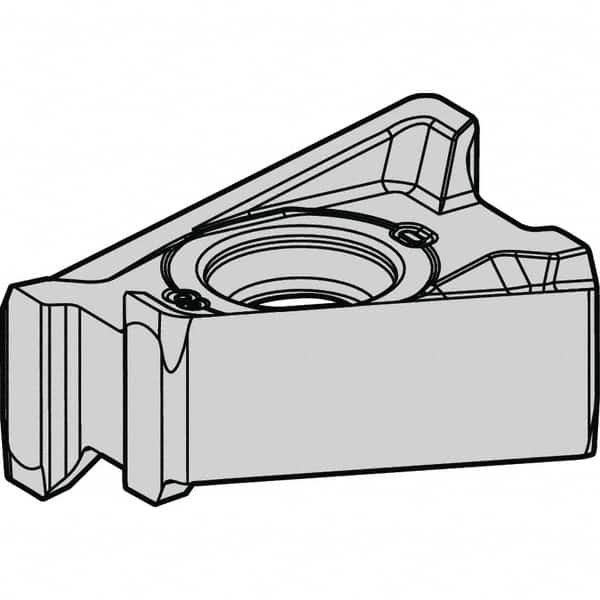 Kennametal - LNGU543 GE Grade KCPM40 Carbide Milling Insert - TiAlN/AlCrN Finish, 0.274" Thick, 3/64" Corner Radius - Caliber Tooling