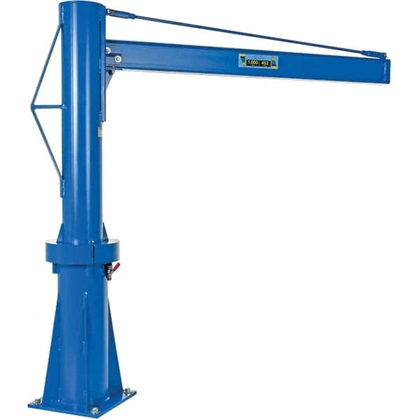 Vestil - 1,000 Lb Load Capacity, Jib Crane - Caliber Tooling