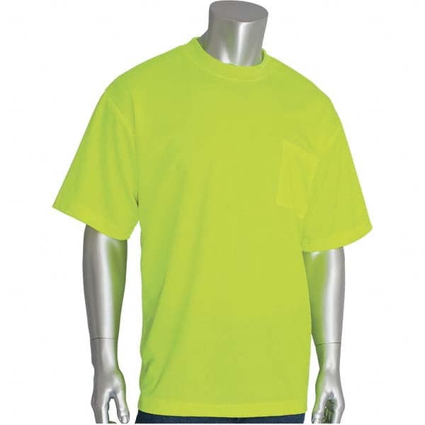 PIP - Size S Hi-Vis Yellow High Visibility Short Sleeve T-Shirt - Caliber Tooling