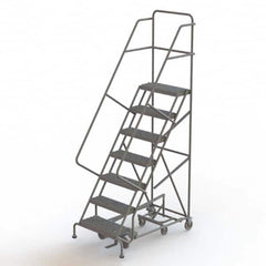 TRI-ARC - Rolling & Wall Mounted Ladders & Platforms Type: All-Directional Ladder Style: Rolling Safety Ladder - Caliber Tooling