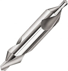 Magafor - #1 Plain Cut 60° Incl Angle Cobalt Combo Drill & Countersink - Caliber Tooling