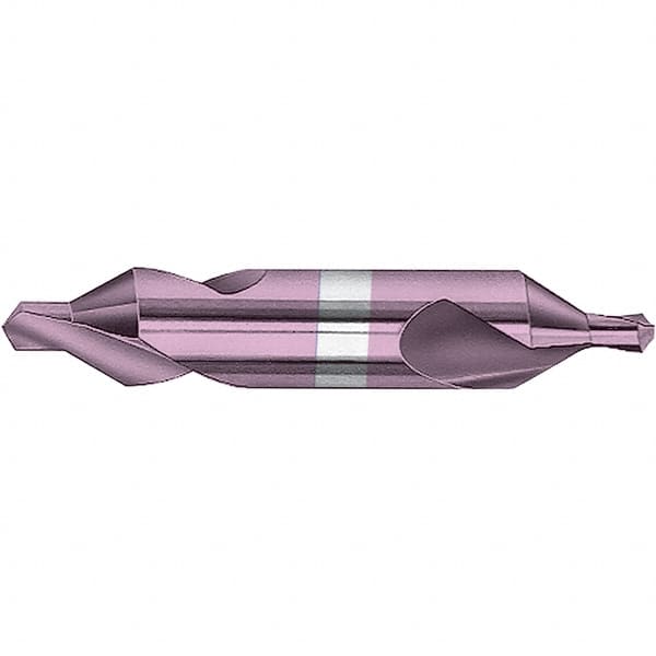 Magafor - #3 Plain Cut 60° Incl Angle Solid Carbide Combo Drill & Countersink - Caliber Tooling