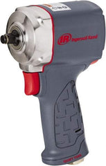 Ingersoll-Rand - 3/8" Drive, 7,000 RPM, 380 Ft/Lb Torque Impact Wrench - Pistol Grip Handle, 1,250 IPM, 17 CFM, 90 psi, 1/4" NPTF Inlet - Caliber Tooling