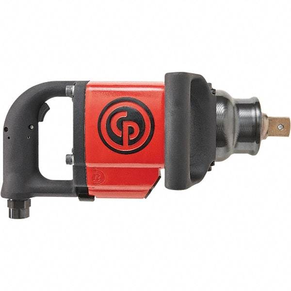 Chicago Pneumatic - 1" Drive, 3,500 RPM, 2,800 Ft/Lb Torque Impact Wrench - D-Handle, 68 CFM, 90 psi, 1/2" NPT Inlet - Caliber Tooling