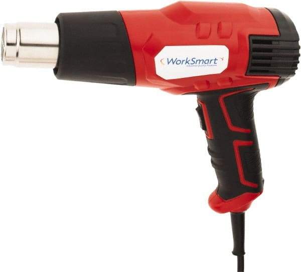 Value Collection - 572 to 932°F Heat Setting, Heat Gun - 120 Volts, 12.5 Amps, 1,500 Watts, 6' Cord Length - Caliber Tooling