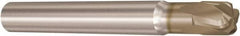 Seco - 3mm, 4 Flute, Single End, Solid Carbide, 1.5mm Corner Radius End Mill - 65mm OAL, 10° Helix, Right Hand Flute, 1.5mm LOC, Right Hand Cut, - Caliber Tooling