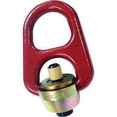 Crosby - Center Pull; Type: Hoist Ring ; Load Capacity (kg): 800.00 ; Thread Size: .625 ; Ring Height (Decimal Inch): 2.7200 ; Ring Internal Width (Decimal Inch): 1.1900 ; Ring Thickness (mm): 0.34 - Exact Industrial Supply