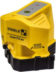 Stabila - 2 Beam 490' Max Range Cross Line Level - Red Beam, 3/16" at 50' Accuracy, Battery Included - Caliber Tooling