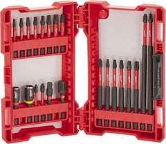 Milwaukee Tool - 22 Piece, Drive Set - Multi-Purpose Tool Kit Kit, 1/4" Drive, Phillips, Torx, Magnetic Bit Holder Point - Caliber Tooling