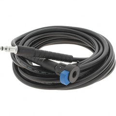 PRO-SOURCE - 2,600 Max psi Fixed Pressure Washer Hose - 25' Long, 6.35 Orifice, 1/4" Hole Size - Caliber Tooling