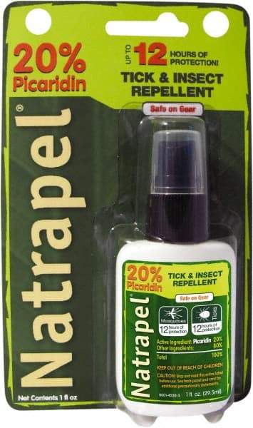 Natrapel - 1 oz 20% Picaridin Pump Spray - For Mosquitos, Ticks - Caliber Tooling