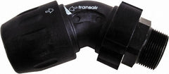 Transair - 7/8" ID, 25mm OD, 45° Male Elbow - Exact Industrial Supply