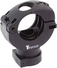 Transair - 1-1/2" ID, 40mm OD, Bracket - Plastic, 232 Max psi, 1/2 Female NPT, 3-15/16" Long - Caliber Tooling