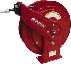 Reelcraft - 75' Spring Retractable Hose Reel - 4,800 psi, Hose Included - Caliber Tooling