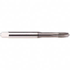 Emuge - 5/16-24 UNF 4 Flute BT Plug Spiral Flute Tap - High Speed Steel, GLT-1 Finish, 3.543" OAL, Right Hand Flute, Right Hand Thread, Series Rekord B-Z - Caliber Tooling