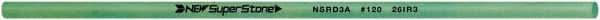 Value Collection - Round Ceramic Finishing Stick - 100mm Long x 3.175mm Wide x 3.2mm Thick, 120 Grit - Caliber Tooling