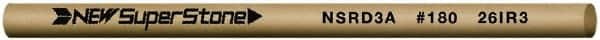 Value Collection - Round Ceramic Finishing Stick - 50mm Long x 2.35mm Wide x 2.4mm Thick, 180 Grit - Caliber Tooling