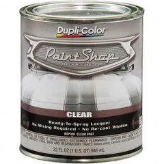 Dupli-Color - Clear Gloss Topcoat Automotive Topcoat - 1 Qt Can - Caliber Tooling