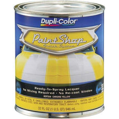 Dupli-Color - Chrome Yellow Automotive Topcoat - 1 Qt Can - Caliber Tooling