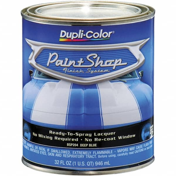 Dupli-Color - Deep Blue Automotive Topcoat - 1 Qt Can - Caliber Tooling