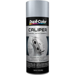 Dupli-Color - 12 oz Silver Automotive Heat Resistant Paint - Gloss Finish, 500°F Max Temp, Comes in Aerosol Can - Caliber Tooling