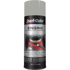 Dupli-Color - 12 oz Cast Coat Automotive Heat Resistant Paint - Metallic Finish, 500°F Max Temp, Comes in Aerosol Can - Caliber Tooling