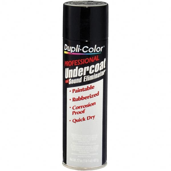 Dupli-Color - 17 oz Black Automotive Paintable Undercoating - Comes in Aerosol Can - Caliber Tooling