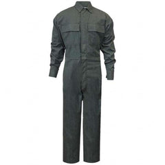 National Safety Apparel - Size 2XL Green HRC 2 Flame Resistant/Retardant Coveralls - Exact Industrial Supply