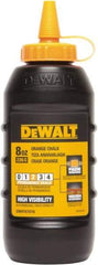 DeWALT - 8 oz Container Chalk Refill - Orange - Caliber Tooling