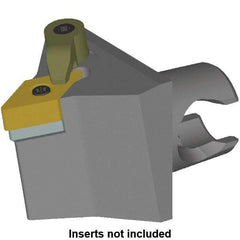 Kennametal - Neutral Cut, Size KM25, DN.. 1104.. & DN... 332 Insert Compatiblity, External Modular Turning & Profiling Cutting Unit Head - 30mm Head Length, Series Kenloc - Caliber Tooling