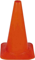 PRO-SAFE - 18" High, Fluorescent Orange Sport Traffic Cone - 12" Base Width, 2.5 Lb - Caliber Tooling