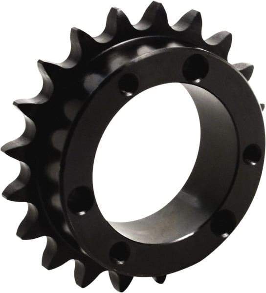 Tritan - 27 Teeth, 1" Chain Pitch, Chain Size 80, QD Sprocket - 8.614" Pitch Diam, 9.173" Outside Diam - Caliber Tooling